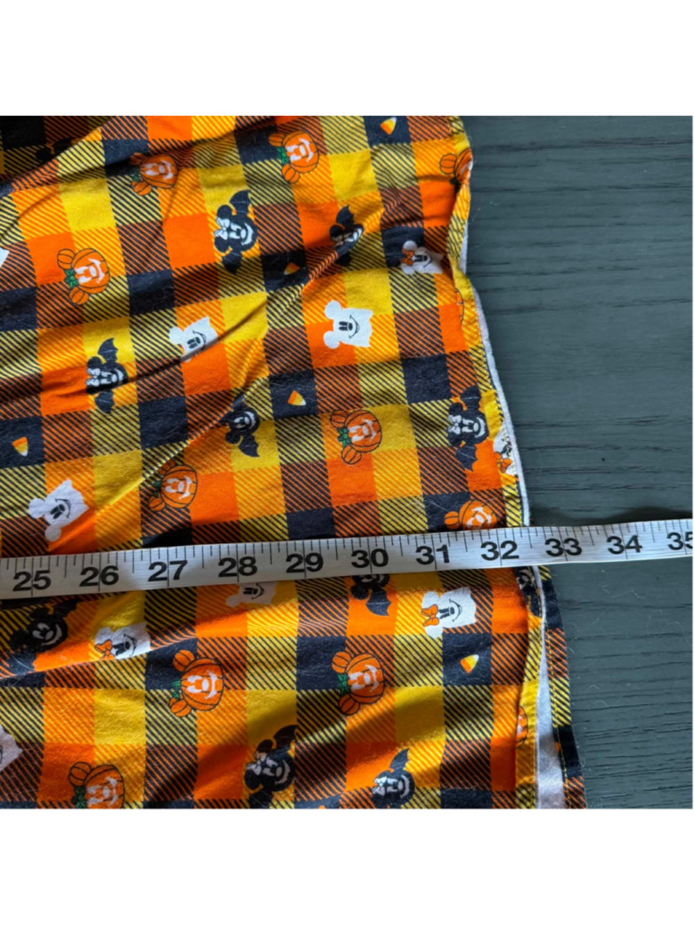 Stitch Shoppe Halloween Mickey Mouse Plaid Midi Dress Size 1XL - Picture 12 of 13